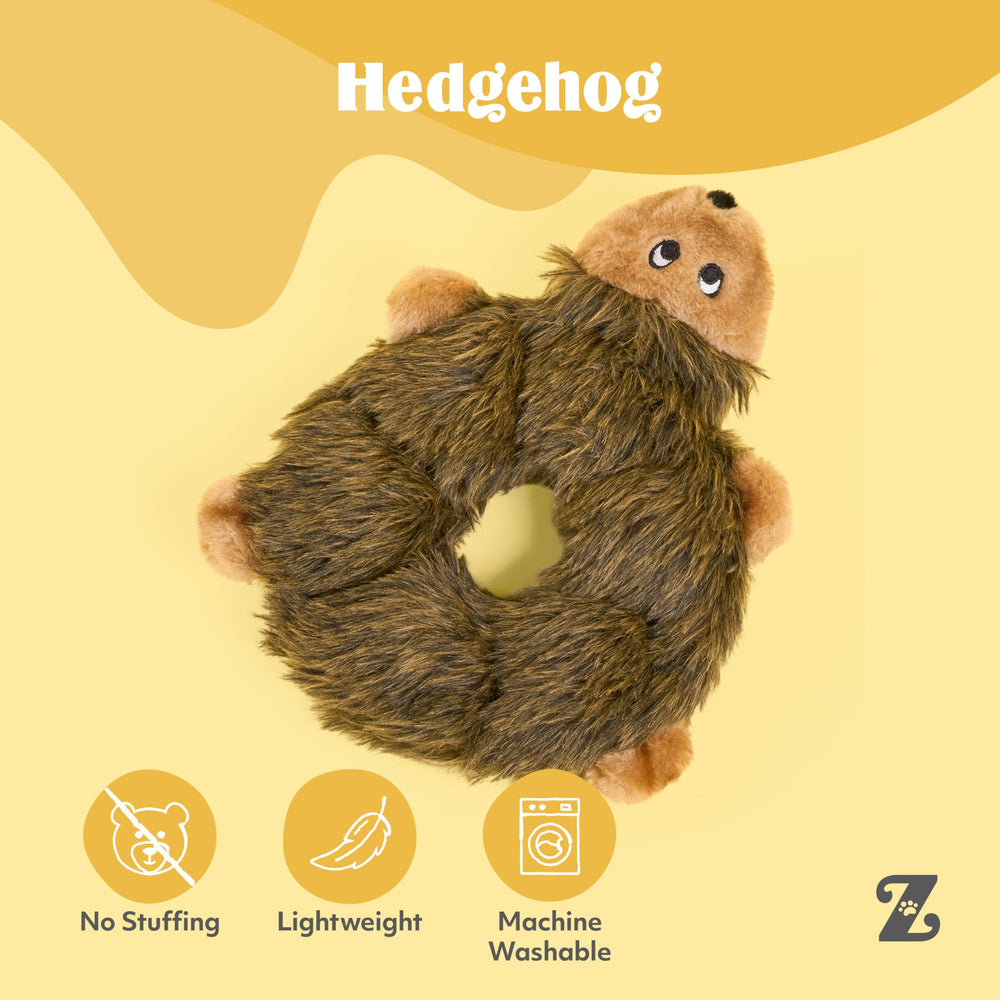 ZippyPaws chien tenant le Loopy en bouche pour facilité de rapport et jeu