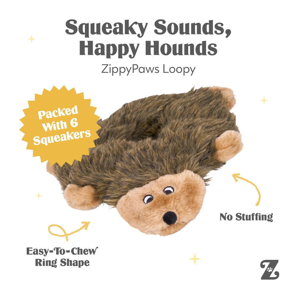 ZippyPaws détail du tissu doux et léger offrant confort pour câlins et jeux