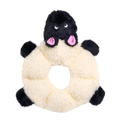 ZippyPaws Loopy Sheep profil en anneau facile à saisir pour jeux de tirage