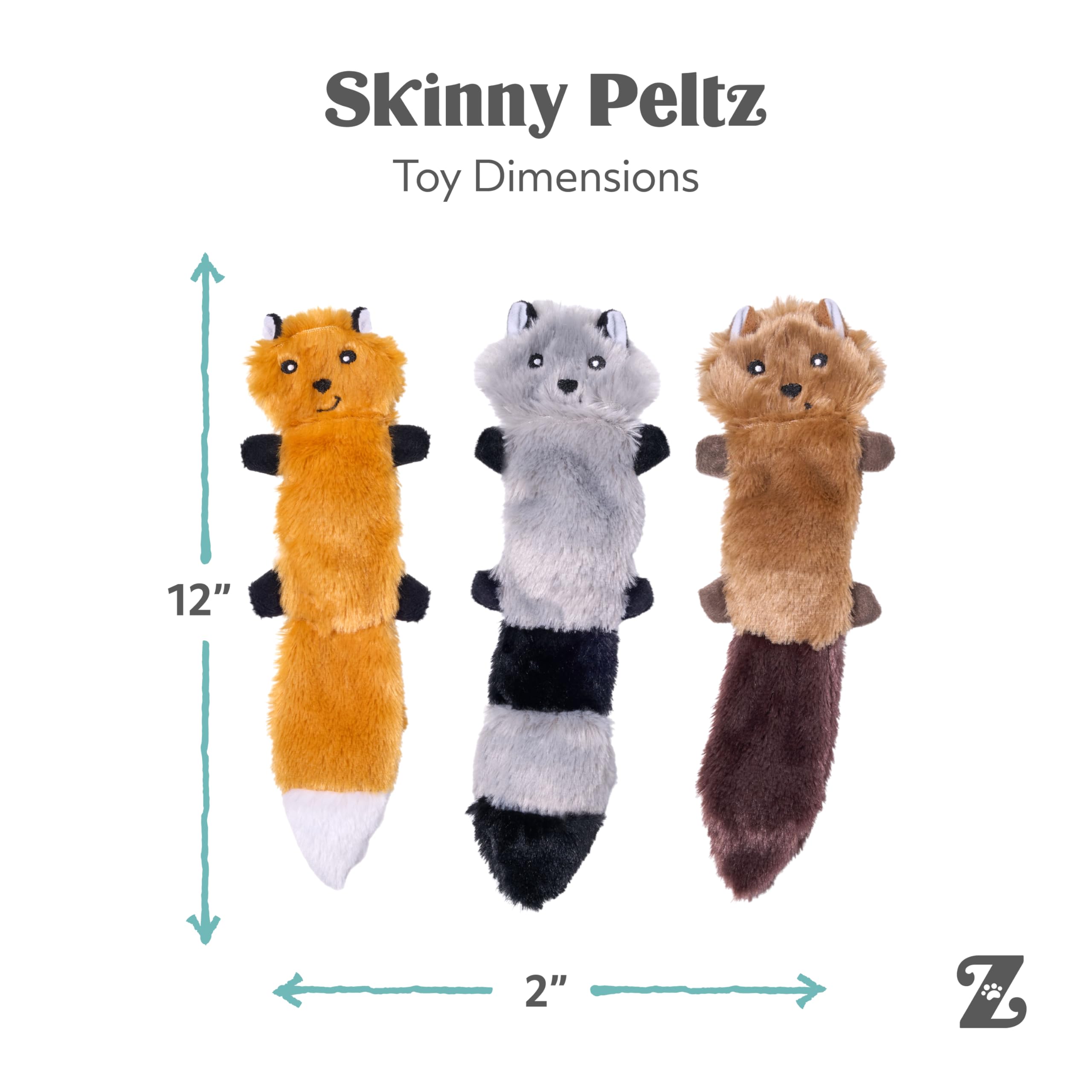 ZippyPaws écureuil Skinny Peltz en action pendant un jeu de rapport dynamique