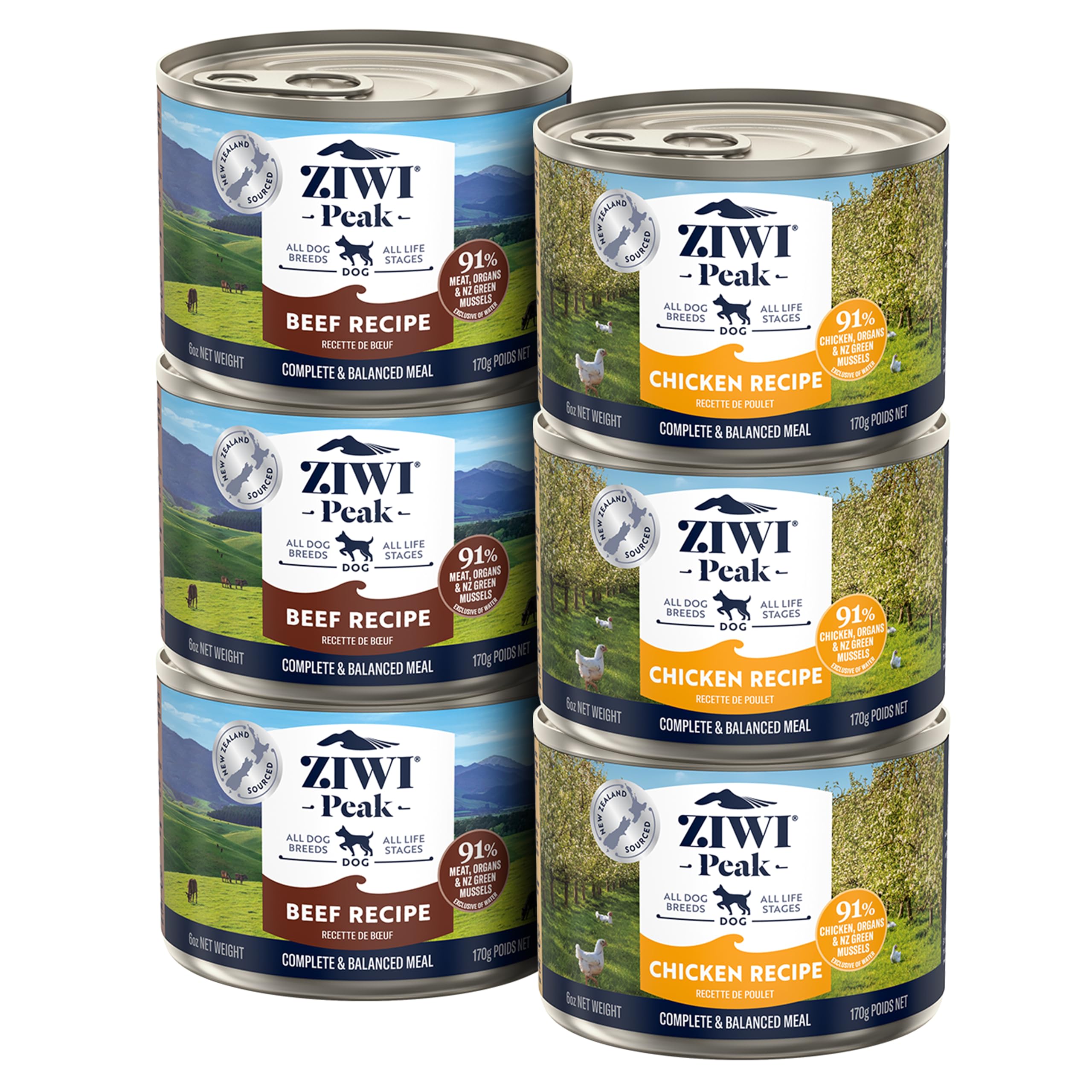 ZIWI boîte devant montrant le design et l'appétence du produit