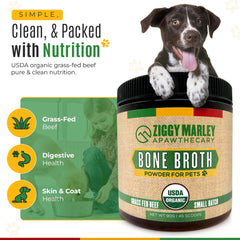 ZMA PETS Ziggy Marley saupoudré sur croquettes pour un repas plus attractif