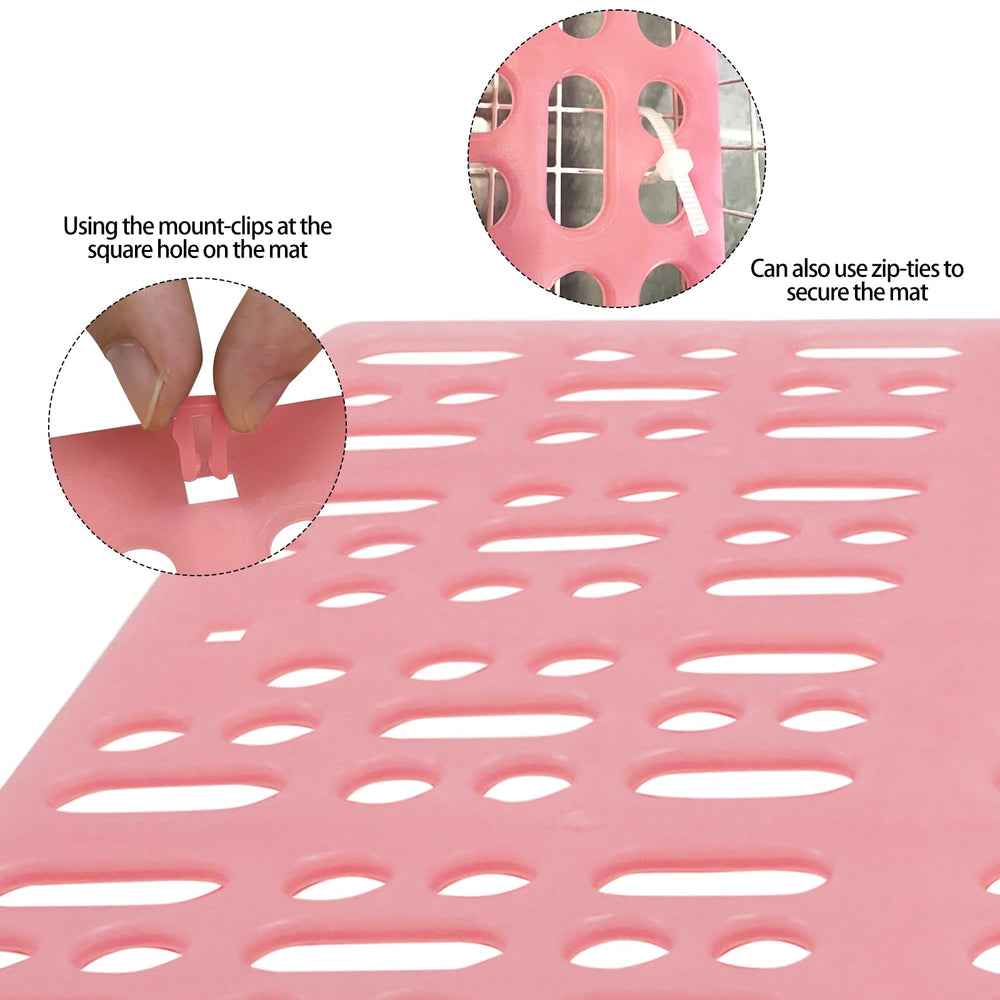 Zmpkhba tapis assemblés dans une cage offrant une surface modulable confortable
