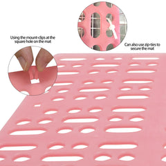 Zmpkhba tapis assemblés dans une cage offrant une surface modulable confortable