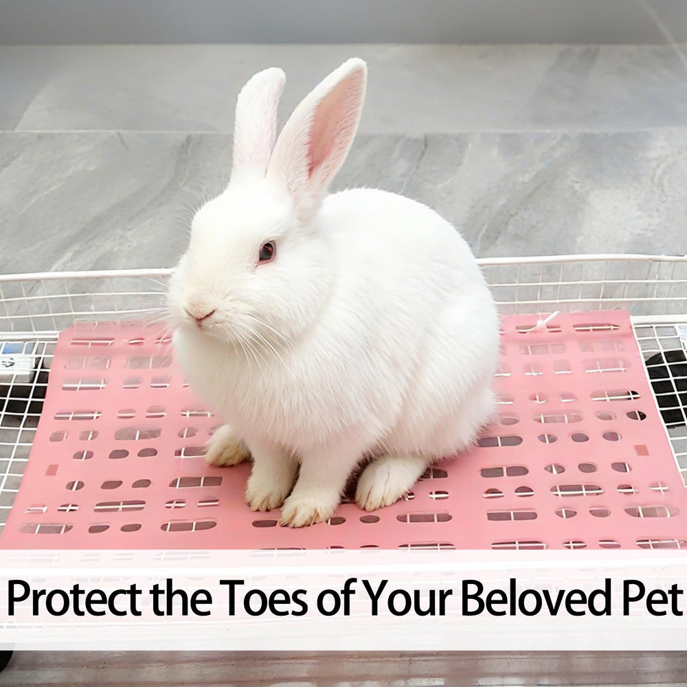 Zmpkhba tapis installé avec un lapin illustrant un environnement propre et aéré