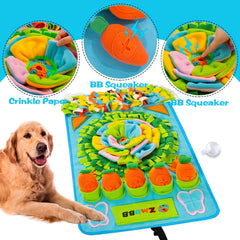 ZMUBB rangée de carottes cachées illustrant multiples cachettes pour varier l'activité