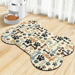 Zoeeya tapis os beige devant emballage protège le sol