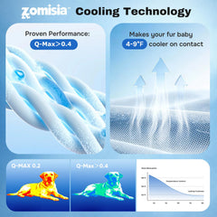 ZOMISIA coupe montrant cœur air-gel et évacuation thermique rapide