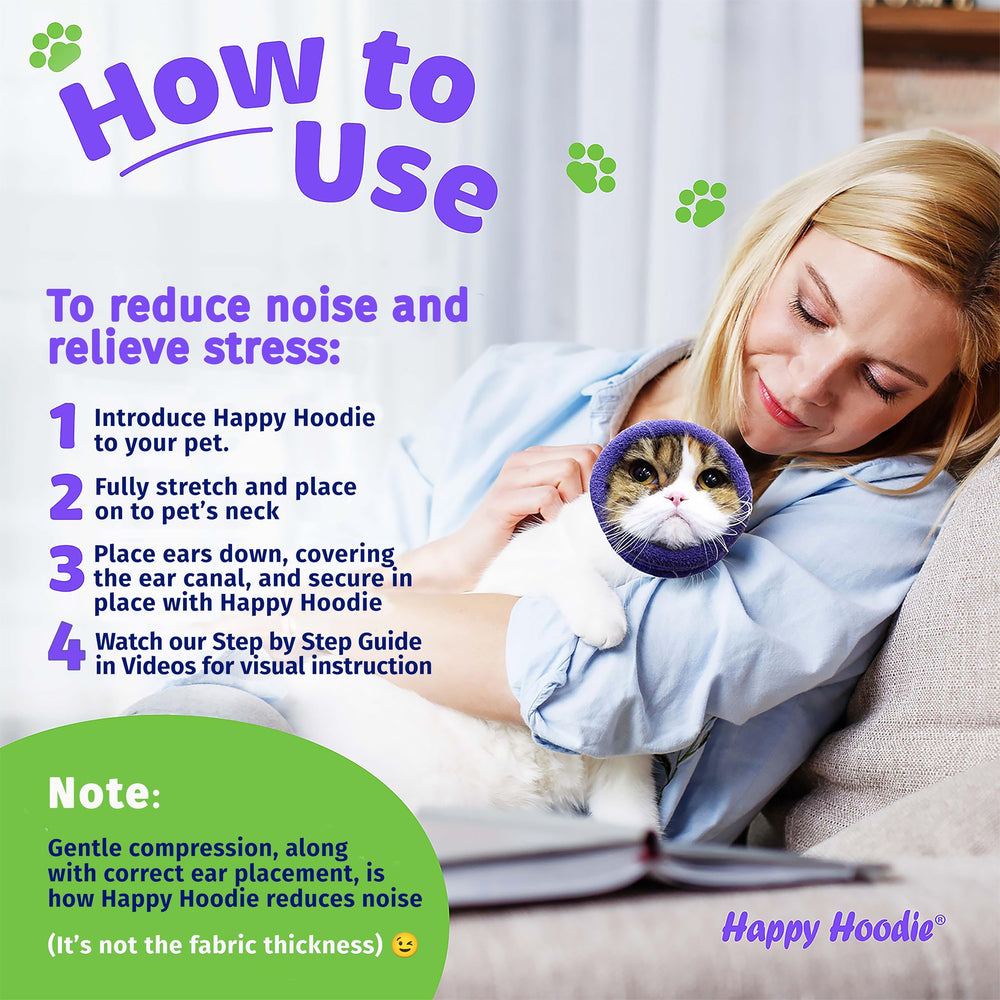 ZONI PETS Happy Hoodie étiquette montrant la marque et l'entretien facile