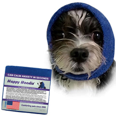 ZONI PETS packaging Happy Hoodie montrant protection et facilité d’usage