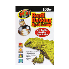 Zoo Med ampoule faisceau créant un point chaud visible et sûr