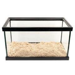 Zoo Med Aspen utilisé dans terrarium offrant environnement propre et sans odeur
