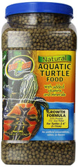 Zoo Med emballage face montrant la marque et l'avantage nutritionnel