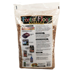 Gros plan de la texture Forest Floor Zoo Med apportant structure naturelle