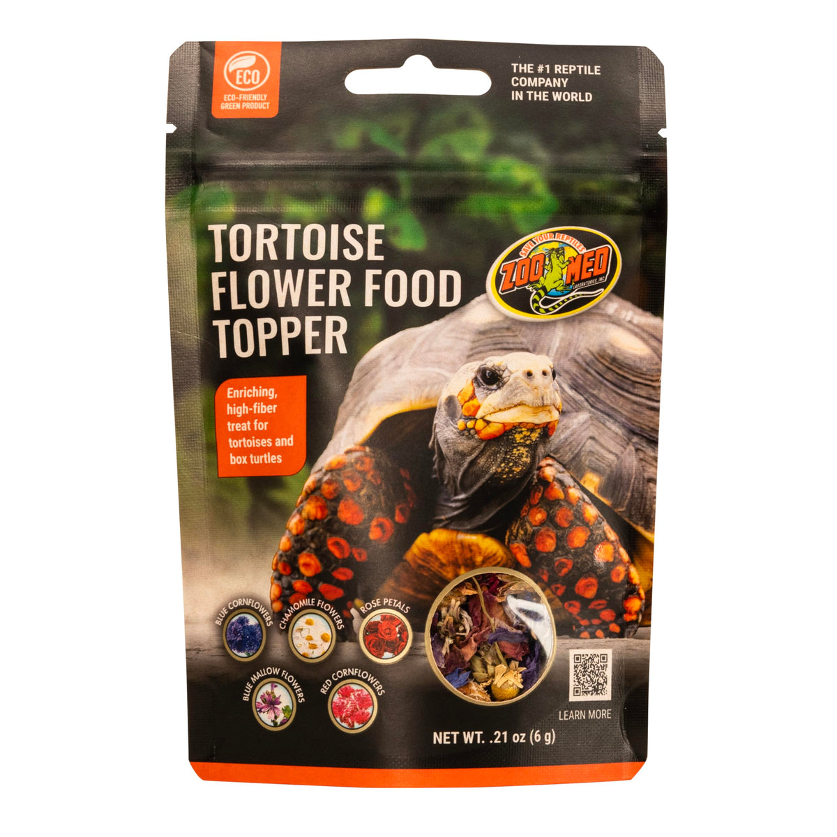 Zoo Med emballage face avant montrant le pack de 4 pour enrichissement nutritionnel