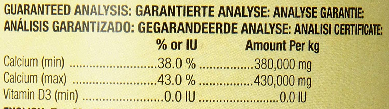 Zoo Med pot à côté d'une règle pour visualiser la taille et la quantité