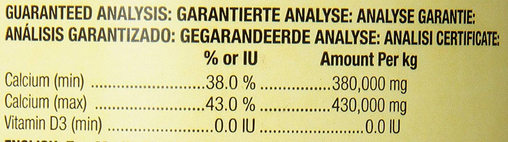 Zoo Med pot à côté d'une règle pour visualiser la taille et la quantité