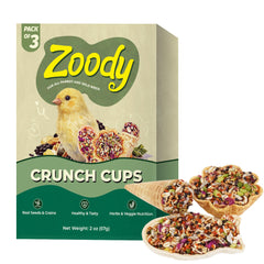 Zoody emballage avant montrant les coupelles et ingrédients, idéal pour choisir