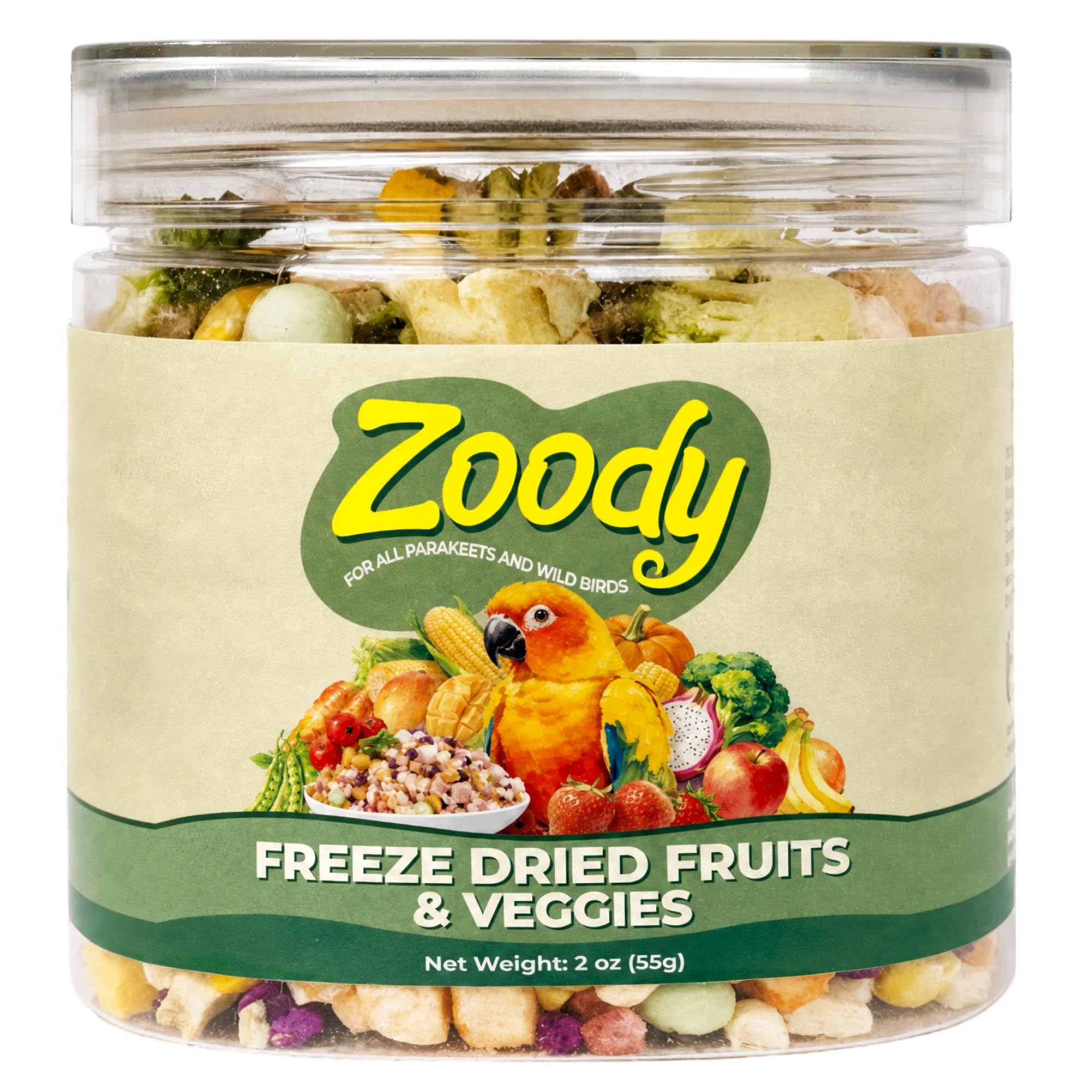 Zoody gros plan texture croquante préservant nutriments et saveur