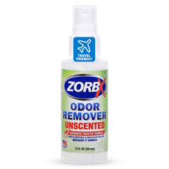 ZORBX flacon avant 59 ml montrant le format pratique et l'efficacité