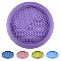 ZOURYNUA vue avant de la gamelle en silicone pour friandises, facilite l'accès