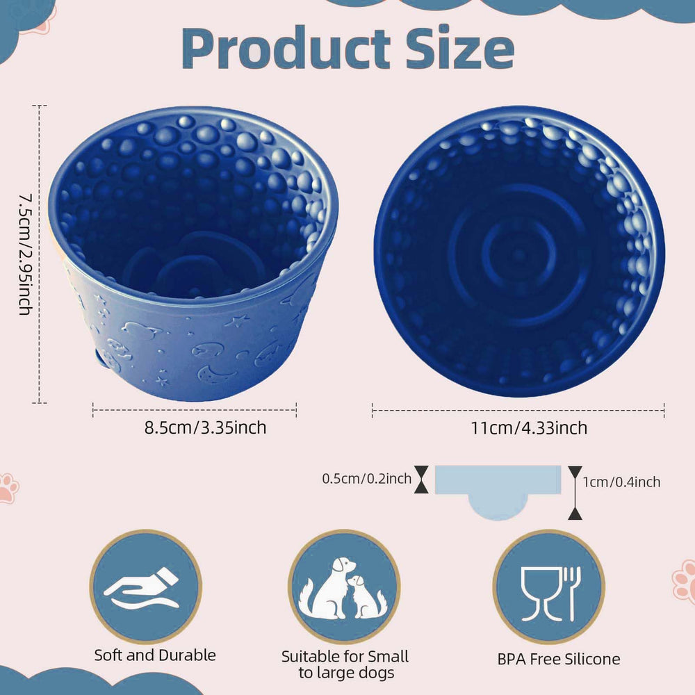 ZOURYNUA gros plan surface texturée favorisant léchage long et digestion