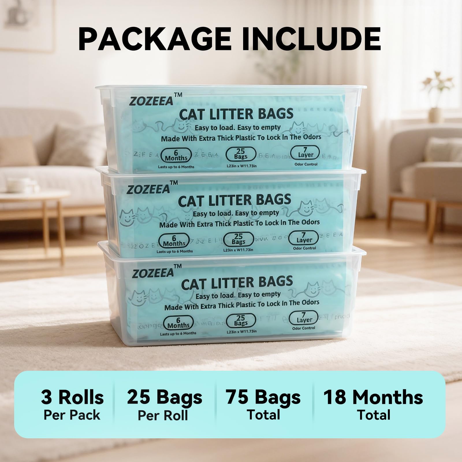 ZOZEEA motif chat imprimé sur sac apporte touche esthétique et plaisir visuel