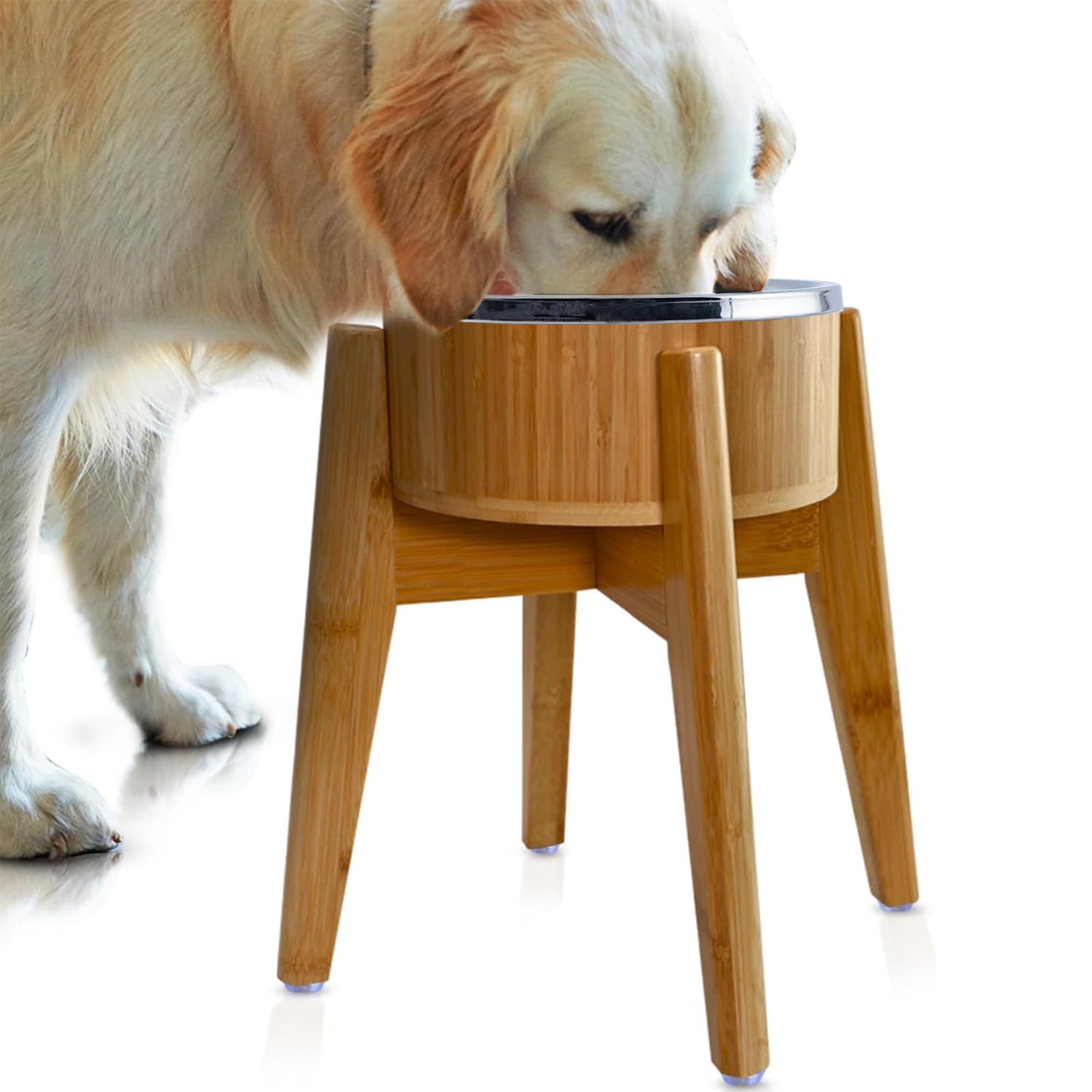 ZPirates support bambou vue face montrant stabilité et style mobilier
