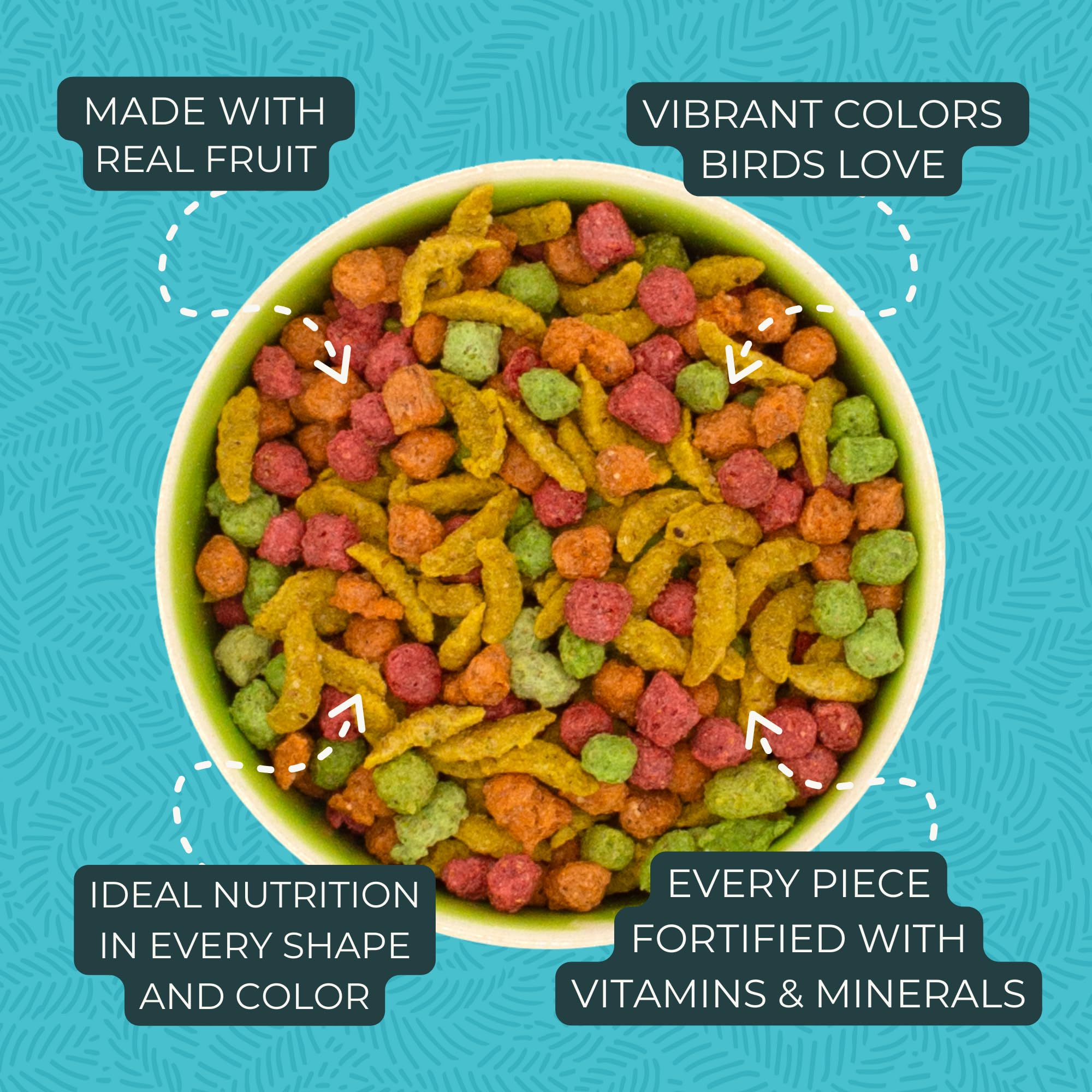 ZuPreem cockatiel mangeant pellets, favorise transition depuis graines