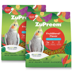 ZuPreem emballage avant montrant paquet de pellets pratiques et équilibrés