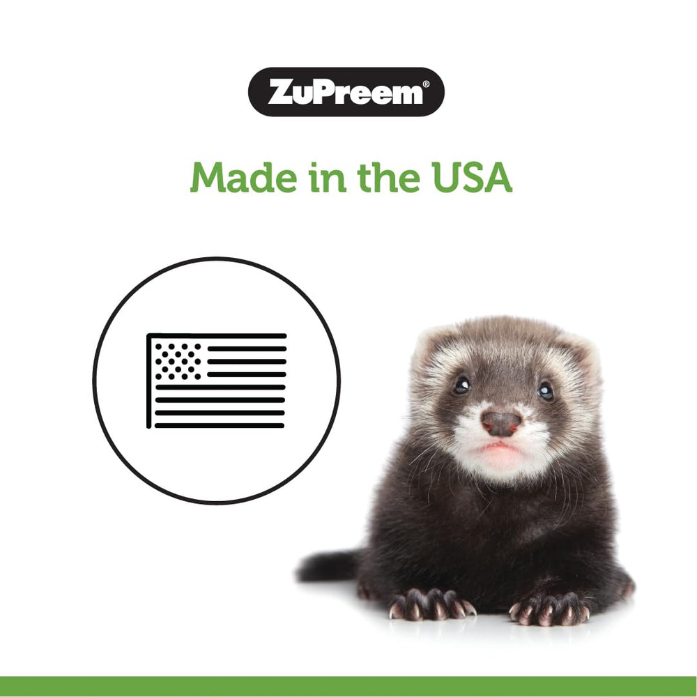 ZuPreem alimentation en situation maison favorisant vitalité du furet