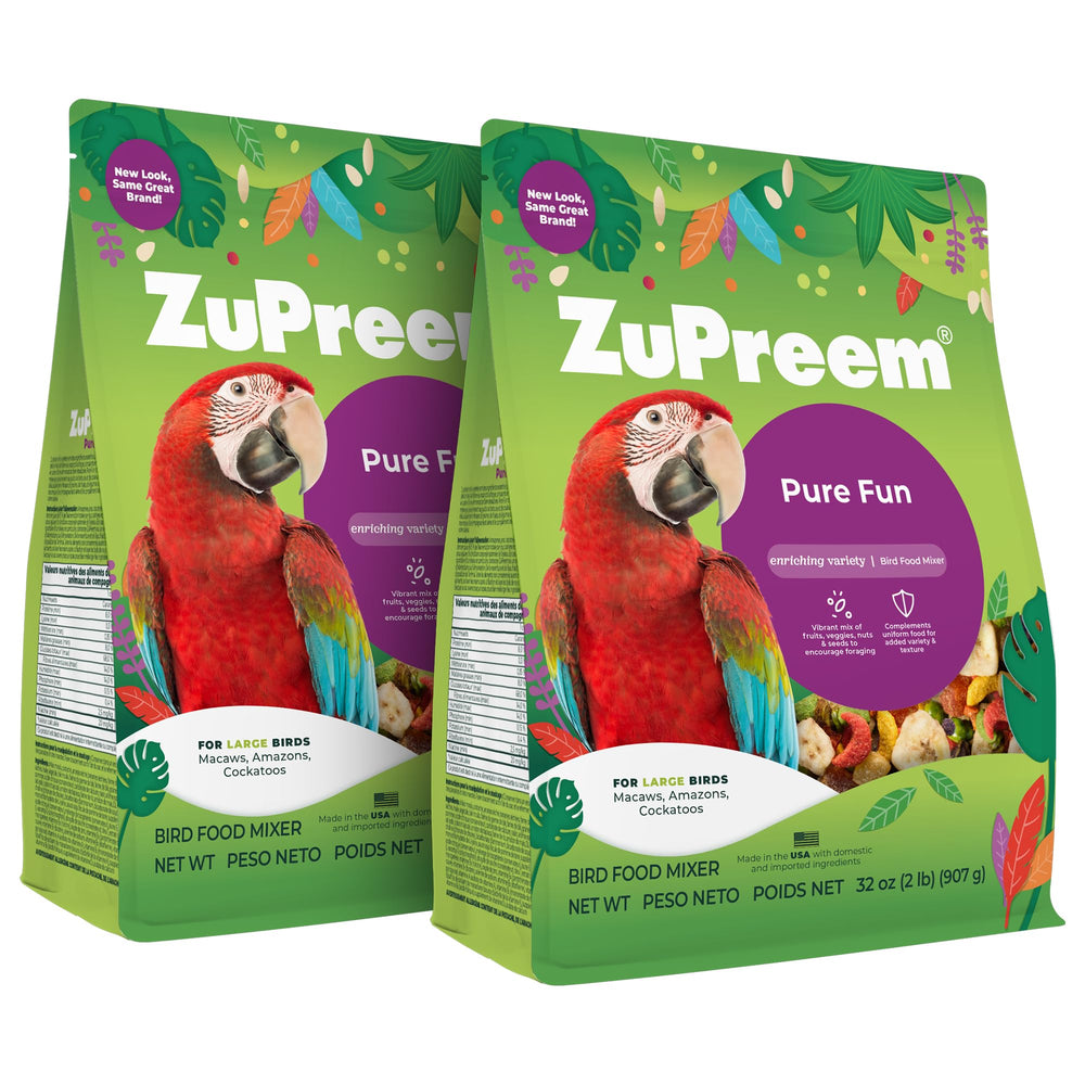 ZuPreem paquet face avant montrant mélange coloré pour stimulation