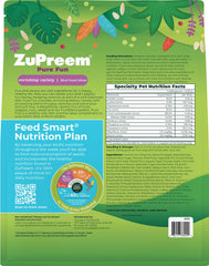ZuPreem bol en cage utilisé par un grand perroquet pour foraging
