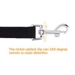 ZUZUAN mousqueton rotatif en métal nickelé, durable et anti-torsion