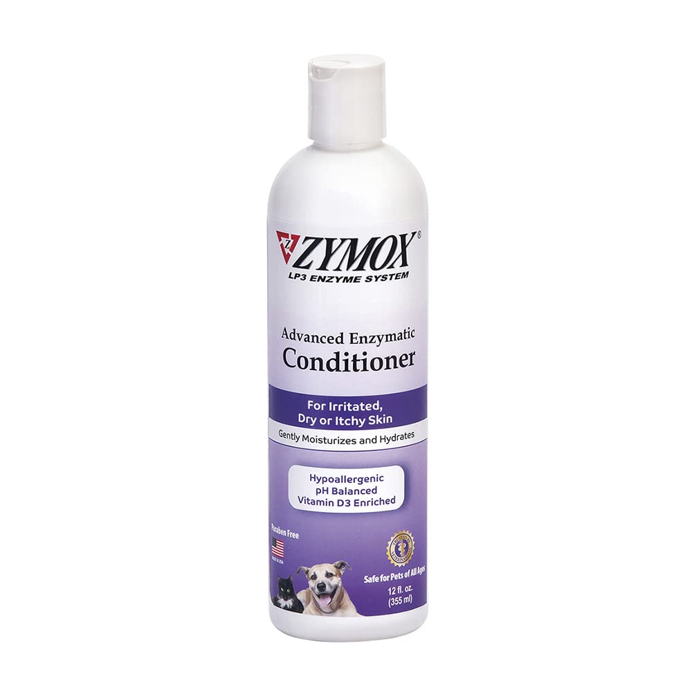 ZYMOX flacon 12oz montrant le produit prêt à l’emploi, hydratation visible