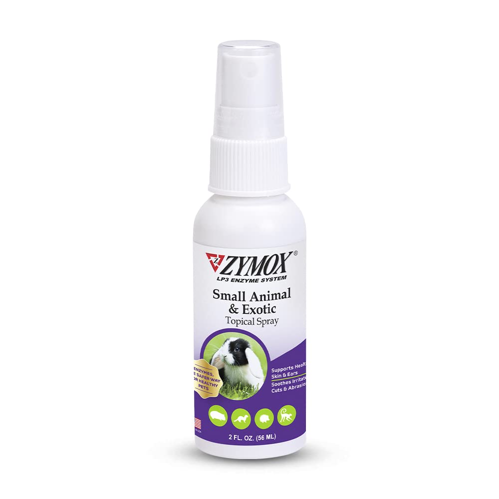 Zymox flacon 2 oz montrant l'étiquette claire et bénéfice apaisant