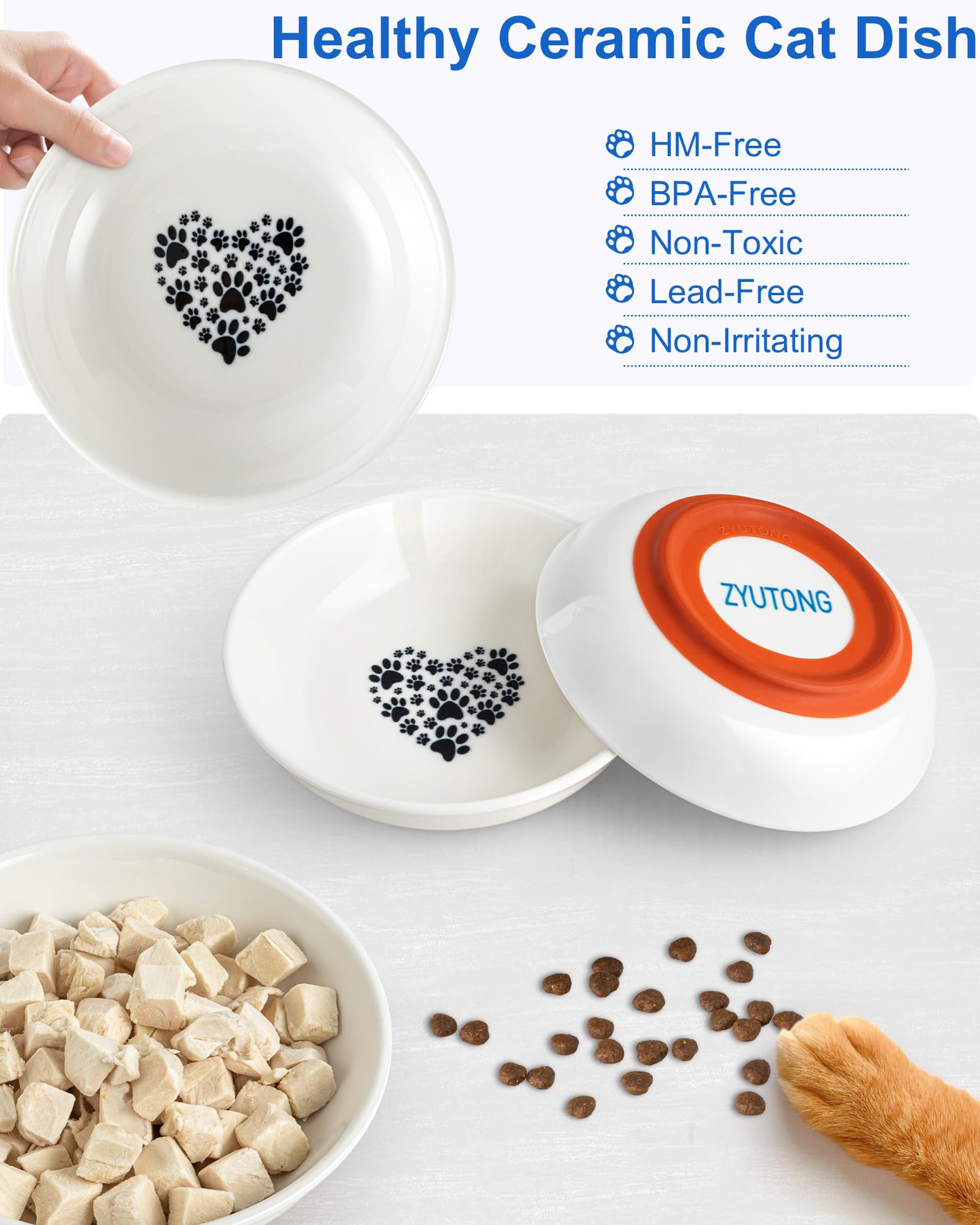 ZYUTONG bol utilisé pour nourriture humide illustrant compatibilité et facilité d’accès
